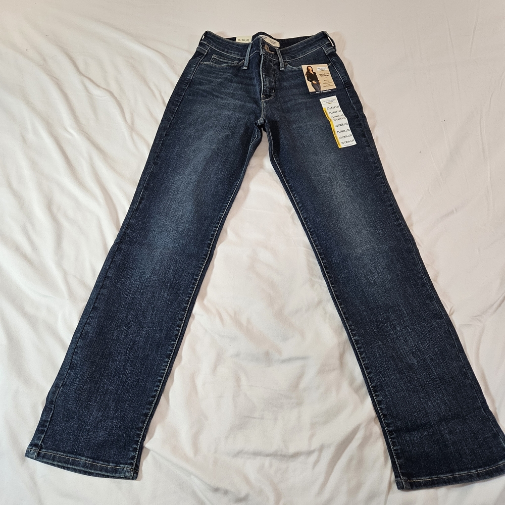 Levi's Dark Blue Bootcut Jeans for Men